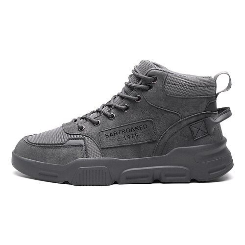 Men's Boots Sporty Look Comfort Shoes Work Boots Casual Classic Chinoiserie Daily Office Career Walking Shoes PU Warm Dark Grey Light Brown Black Fall Spring
Men's Boots Sporty Look Comfort Shoes Work Boots Casual Classic Chinoiserie Daily Office Career Walking Shoes PU Warm Dark Grey Light Brown Black Fall Spring