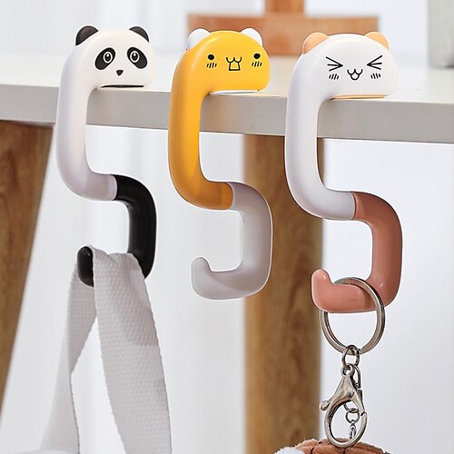 Cute Plastic Animal Bag Hook Portable Cartoon Folding Handbag Hanger Purse School Bag Hook Hanger Office Desk
Cute Plastic Animal Bag Hook Portable Cartoon Folding Handbag Hanger Purse School Bag Hook Hanger Office Desk