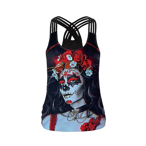 Punk Gotico Scheletro / Teschio Gilè Maglietta Canotta Manga Classico Stile di strada Canottiera Per Per donna Per adulto Stampa 3D 100% poliestere
Punk Gotico Scheletro / Teschio Gilè Maglietta Canotta Manga Classico Stile di strada Canottiera Per Per donna Per adulto Stampa 3D 100% poliestere