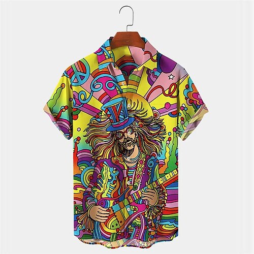Homme Chemise Chemise hawaïenne Abstrait Imprimés Photos Guitare Col rabattu Jaune Extérieur Plein Air Manches courtes Bouton bas Imprimer Vêtement Tenue Tropique Mode Hawaïen Design
Homme Chemise Chemise hawaïenne Abstrait Imprimés Photos Guitare Col rabattu Jaune Extérieur Plein Air Manches courtes Bouton bas Imprimer Vêtement Tenue Tropique Mode Hawaïen Design