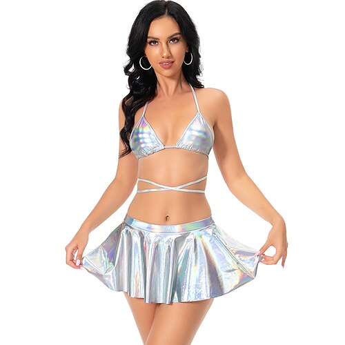 Costumi di danza Abbiglimamento balli esotici Pole dance Gonne Con ruche Traforato Colore Puro Per donna Prestazioni Addestramento Senza maniche Cadente Poliestere
Costumi di danza Abbiglimamento balli esotici Pole dance Gonne Con ruche Traforato Colore Puro Per donna Prestazioni Addestramento Senza maniche Cadente Poliestere