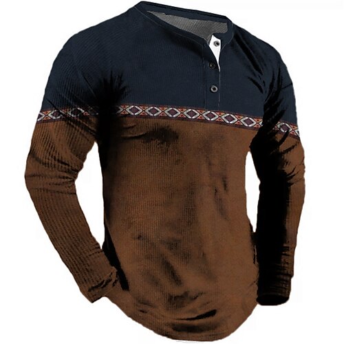 Per uomo Plus Size Camicia Henley Grande e alto Pop art Henley Manica lunga Primavera & Autunno Essenziale Di tendenza Streetwear Comodo Informale Sport Top
Per uomo Plus Size Camicia Henley Grande e alto Pop art Henley Manica lunga Primavera & Autunno Essenziale Di tendenza Streetwear Comodo Informale Sport Top