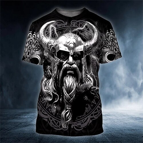 Herre T-shirt T-Shirts Grafisk Rund hals Tøj 3D-udskrivning udendørs Afslappet Kortærmet Trykt mønster Årgang Mode Designer
Herre T-shirt T-Shirts Grafisk Rund hals Tøj 3D-udskrivning udendørs Afslappet Kortærmet Trykt mønster Årgang Mode Designer