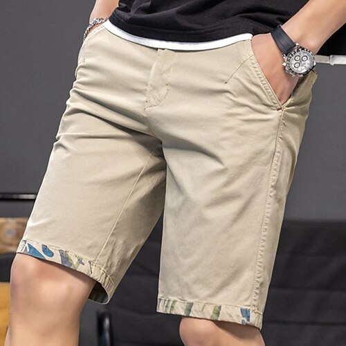 Herre Chino shorts Bermuda shorts Arbejdsshorts Lomme Vanlig Komfort udendørs Daglig I-byen-tøj Bomuldsblanding Mode Gade militærgrøn Orange
Herre Chino shorts Bermuda shorts Arbejdsshorts Lomme Vanlig Komfort udendørs Daglig I-byen-tøj Bomuldsblanding Mode Gade militærgrøn Orange