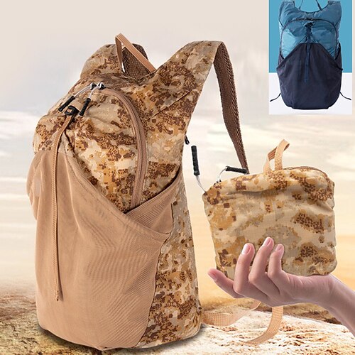 20~35 L Hiking Backpack Lightweight Packable Backpack Windproof Rain Waterproof Breathable Quick Dry Waterproof Zipper Outdoor Yoga Hunting Fishing Hiking Nylon Camouflage Dark Blue
20~35 L Hiking Backpack Lightweight Packable Backpack Windproof Rain Waterproof Breathable Quick Dry Waterproof Zipper Outdoor Yoga Hunting Fishing Hiking Nylon Camouflage Dark Blue