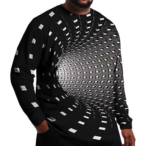Per uomo Plus Size maglietta Grande e alto Pop art Girocollo Manica lunga Primavera estate Essenziale Di tendenza Streetwear Comodo Informale Sport Top
Per uomo Plus Size maglietta Grande e alto Pop art Girocollo Manica lunga Primavera estate Essenziale Di tendenza Streetwear Comodo Informale Sport Top
