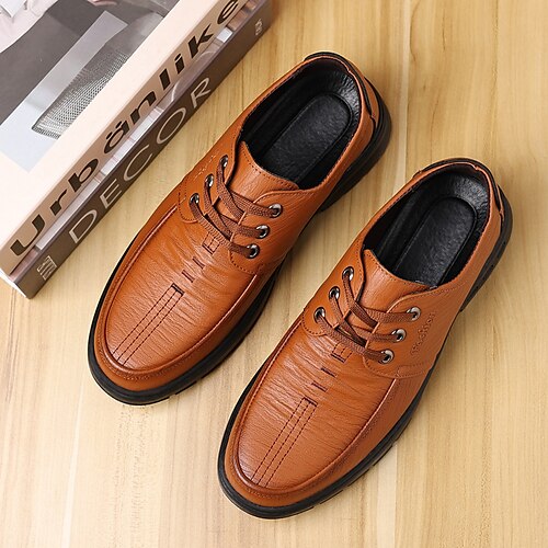 Men's Oxfords Casual Classic Daily Office Career PU Black Yellow Spring Summer
Men's Oxfords Casual Classic Daily Office Career PU Black Yellow Spring Summer