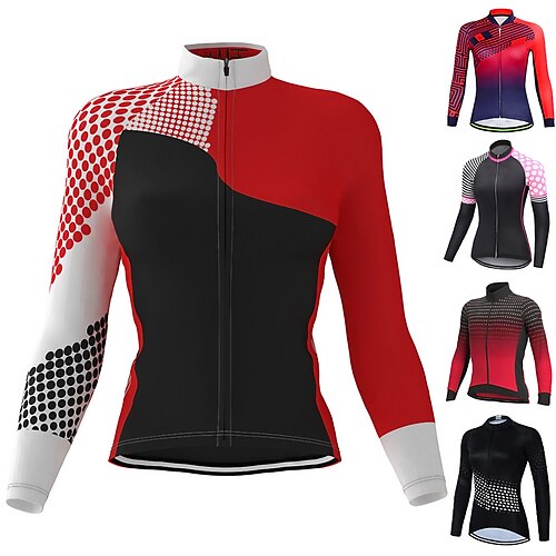 21Grams Damen Radtrikot fahrradbekleidung Fahrradtrikot Langarm Fahhrad Shirt mit 3 Gesäßtaschen MTB Mountain Rennrad Atmungsaktiv Rasche Trocknung Feuchtigkeitsabsorbierend Reflexstreiffen Schwarz
21Grams Damen Radtrikot fahrradbekleidung Fahrradtrikot Langarm Fahhrad Shirt mit 3 Gesäßtaschen MTB Mountain Rennrad Atmungsaktiv Rasche Trocknung Feuchtigkeitsabsorbierend Reflexstreiffen Schwarz