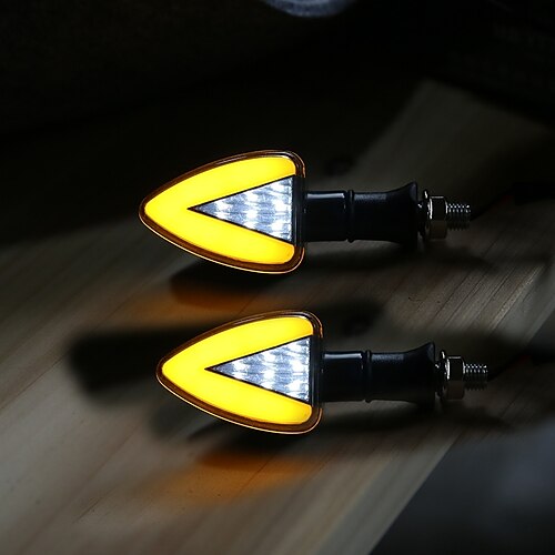 2PCS Universal 12V Flashing Turn Signals Motorcycle LED Lights Rear Blinker Indicator Tail Light
2PCS Universal 12V Flashing Turn Signals Motorcycle LED Lights Rear Blinker Indicator Tail Light