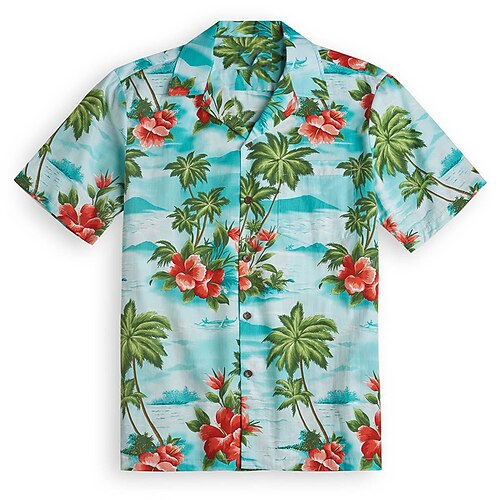 Men's Shirt Summer Hawaiian Shirt Button Up Shirt Casual Shirt Camp Shirt Graphic Coconut Tree Turndown Blue Light Sky Blue Light Blue Casual Daily Short Sleeve Button-Down Print Clothing Apparel
Men's Shirt Summer Hawaiian Shirt Button Up Shirt Casual Shirt Camp Shirt Graphic Coconut Tree Turndown Blue Light Sky Blue Light Blue Casual Daily Short Sleeve Button-Down Print Clothing Apparel