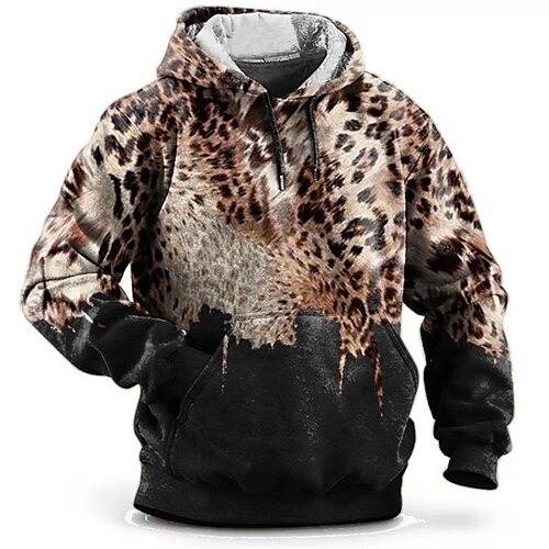 Per uomo Plus Size Felpa con cappuccio pullover Grande e alto Leopardo Con cappuccio Manica lunga Primavera & Autunno Essenziale Di tendenza Streetwear Comodo Ufficio Da tutti i giorni Top
Per uomo Plus Size Felpa con cappuccio pullover Grande e alto Leopardo Con cappuccio Manica lunga Primavera & Autunno Essenziale Di tendenza Streetwear Comodo Ufficio Da tutti i giorni Top