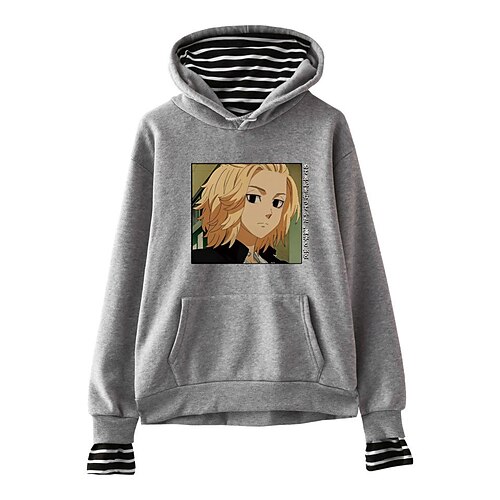 Inspired by Tokyo Revengers Mikey Hoodie Anime Cartoon Anime Front Pocket Graphic Hoodie For Men's Women's Unisex Adults' Hot Stamping 100% Polyester Casual Daily
Inspired by Tokyo Revengers Mikey Hoodie Anime Cartoon Anime Front Pocket Graphic Hoodie For Men's Women's Unisex Adults' Hot Stamping 100% Polyester Casual Daily