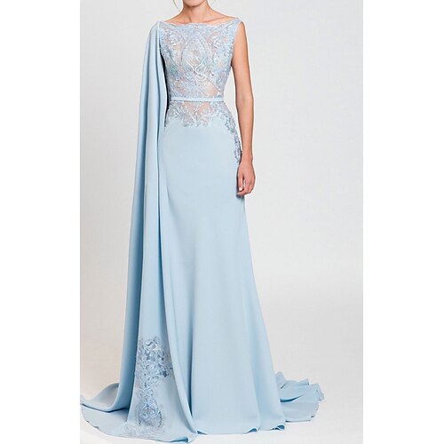 A sirena Abito da cerimonia per signora Formale Invitati del matrimonio Festa Elegante Con decorazione gioiello Strascico di corte Chiffon Di pizzo Senza maniche con Fascia / fiocco in vita Con
A sirena Abito da cerimonia per signora Formale Invitati del matrimonio Festa Elegante Con decorazione gioiello Strascico di corte Chiffon Di pizzo Senza maniche con Fascia / fiocco in vita Con