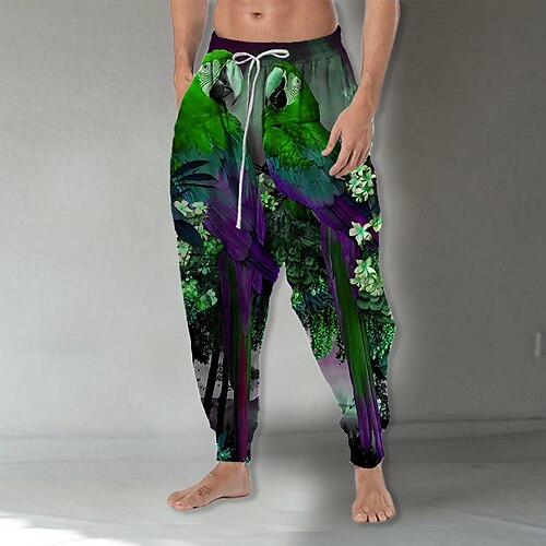Herre Jogger Bukser Sommerbukser Strandbukser Baggy haremsbukser Snorer Elastisk midje Slipp skrittet Dyr Fugl Grafiske trykk Komfort Myk Avslappet Daglig Ferie Bohem Hippie Rød Blå Mikroelastisk
Herre Jogger Bukser Sommerbukser Strandbukser Baggy haremsbukser Snorer Elastisk midje Slipp skrittet Dyr Fugl Grafiske trykk Komfort Myk Avslappet Daglig Ferie Bohem Hippie Rød Blå Mikroelastisk