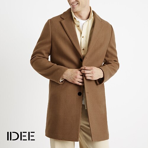 Herre Trenchcoat Dagligdagstøy Ut på byen Vinter Polyester og bomullsblanding Hold Varm Vaskbar Yttertøy Klær Mote Oppvarminger Ensfarget Lomme Aftæpning Enkeltkneppet
Herre Trenchcoat Dagligdagstøy Ut på byen Vinter Polyester og bomullsblanding Hold Varm Vaskbar Yttertøy Klær Mote Oppvarminger Ensfarget Lomme Aftæpning Enkeltkneppet