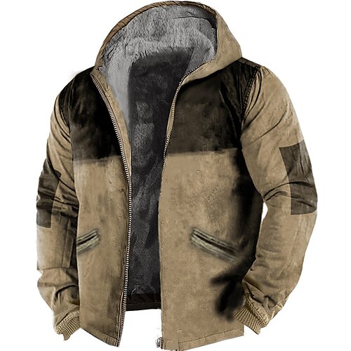 Men's Full Zip Hoodie Jacket Blue Brown Gray Hooded Color Block Zipper Pocket Sports & Outdoor Daily Sports 3D Print Fleece Streetwear Designer Casual Winter Clothing Apparel Hoodies Sweatshirts
Men's Full Zip Hoodie Jacket Blue Brown Gray Hooded Color Block Zipper Pocket Sports & Outdoor Daily Sports 3D Print Fleece Streetwear Designer Casual Winter Clothing Apparel Hoodies Sweatshirts