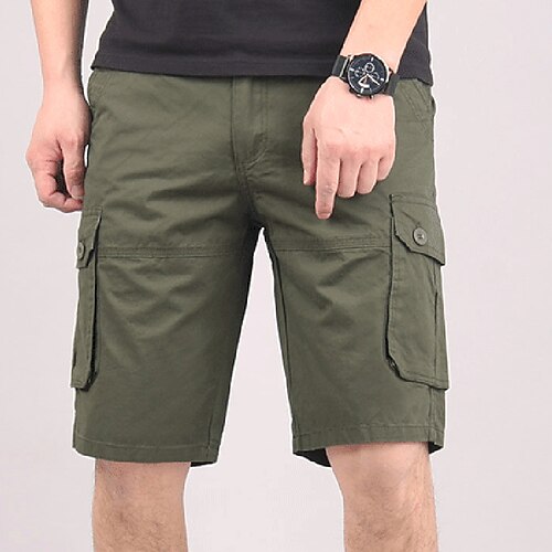Men's Cargo Shorts Shorts Hiking Shorts Multi Pocket Plain Comfort Wearable Casual Daily Going out Cotton Blend Sports Stylish ArmyGreen Black
Men's Cargo Shorts Shorts Hiking Shorts Multi Pocket Plain Comfort Wearable Casual Daily Going out Cotton Blend Sports Stylish ArmyGreen Black