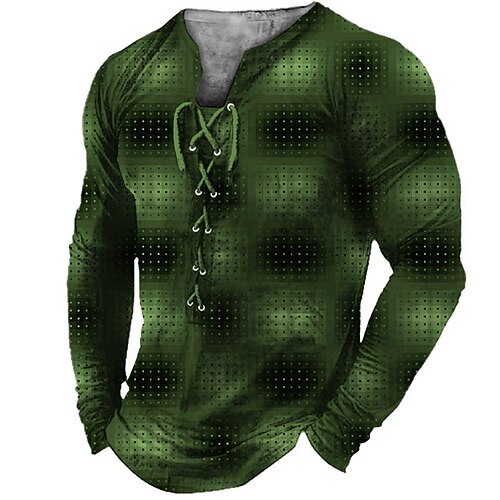 Per uomo maglietta Magliette Pop art 3D Print Colletto Abbigliamento Stampa 3D Informale Giornaliero Manica lunga Lacci Stampa Di tendenza Originale Comodo
Per uomo maglietta Magliette Pop art 3D Print Colletto Abbigliamento Stampa 3D Informale Giornaliero Manica lunga Lacci Stampa Di tendenza Originale Comodo