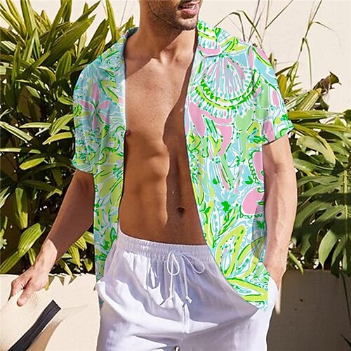 Men's Shirt Summer Hawaiian Shirt Fruit Graphic Prints Turndown Green Gray Street Casual Short Sleeves Button-Down Print Clothing Apparel Tropical Fashion Hawaiian Designer
Men's Shirt Summer Hawaiian Shirt Fruit Graphic Prints Turndown Green Gray Street Casual Short Sleeves Button-Down Print Clothing Apparel Tropical Fashion Hawaiian Designer