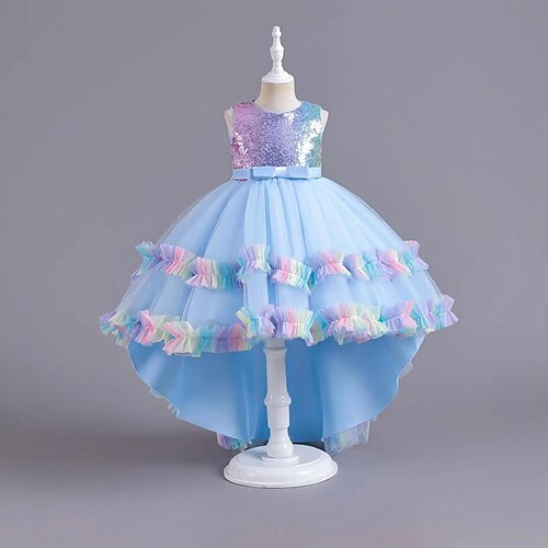 Bambino Da ragazza Vestito da festa Arcobaleno Vestito da festa Vestito Occasioni speciali Girocollo Senza maniche Da principessa Vestito 3-12 anni Primavera Rosa Azzurro
Bambino Da ragazza Vestito da festa Arcobaleno Vestito da festa Vestito Occasioni speciali Girocollo Senza maniche Da principessa Vestito 3-12 anni Primavera Rosa Azzurro