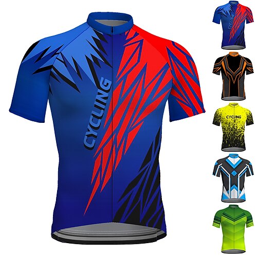 21Grams Per uomo Maglia da ciclismo Manica corta Bicicletta Superiore con 3 tasche posteriori Ciclismo da montagna Cicismo su strada Traspirante Traspirazione umidità Asciugatura rapida Strisce
21Grams Per uomo Maglia da ciclismo Manica corta Bicicletta Superiore con 3 tasche posteriori Ciclismo da montagna Cicismo su strada Traspirante Traspirazione umidità Asciugatura rapida Strisce