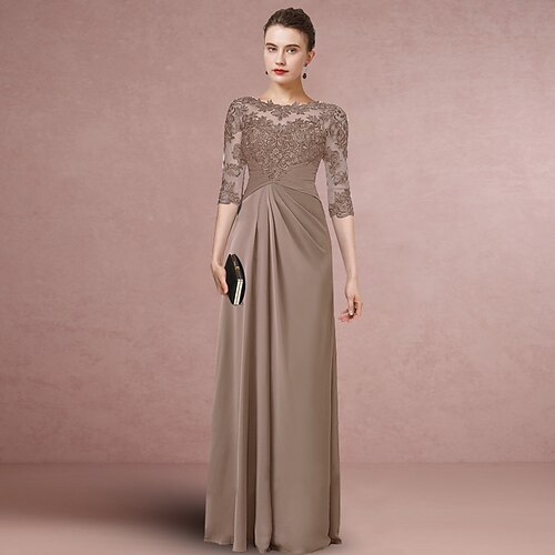A tubino Abito da cerimonia per signora Semplice Elegante Con decorazione gioiello Lungo Chiffon Di pizzo Mezza manica con A pieghe Tinta unita 2023
A tubino Abito da cerimonia per signora Semplice Elegante Con decorazione gioiello Lungo Chiffon Di pizzo Mezza manica con A pieghe Tinta unita 2023