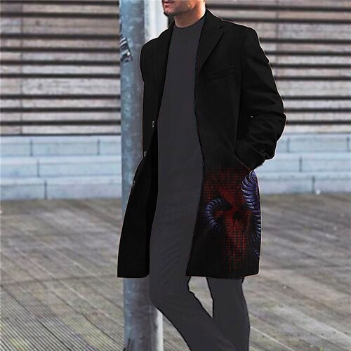 Per uomo Cappotto Tenere al caldo Ufficio Monopetto Astratto Stampe astratte Grafica stampata in 3D Collo ripiegabile Di tendenza Giacca Capispalla Manica lunga Tasche Autunno inverno
Per uomo Cappotto Tenere al caldo Ufficio Monopetto Astratto Stampe astratte Grafica stampata in 3D Collo ripiegabile Di tendenza Giacca Capispalla Manica lunga Tasche Autunno inverno