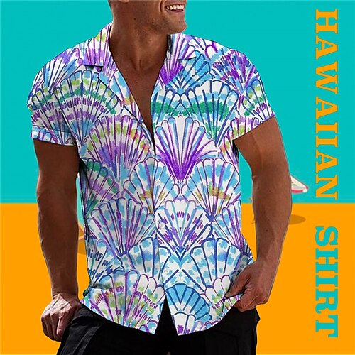 Men's Shirt Summer Hawaiian Shirt Tie Dye Graphic Prints Turndown Red Purple Casual Holiday Short Sleeve Button-Down Print Clothing Apparel Tropical Fashion Hawaiian Soft
Men's Shirt Summer Hawaiian Shirt Tie Dye Graphic Prints Turndown Red Purple Casual Holiday Short Sleeve Button-Down Print Clothing Apparel Tropical Fashion Hawaiian Soft