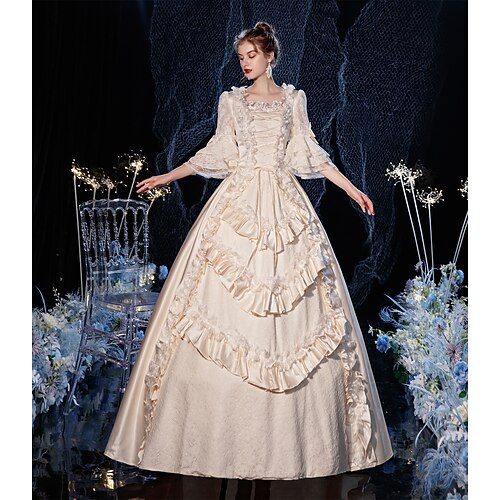 Prinsesse Shakespeare Gotisk Retro / vintage Vintage Inspirert 17. århundre Kjoler Party-kostyme Ballkjole Dame Kostume Årgang Cosplay Fest Aftenselskap Maskerade ¾ Erme Lengde Prinsesse Kjole
Prinsesse Shakespeare Gotisk Retro / vintage Vintage Inspirert 17. århundre Kjoler Party-kostyme Ballkjole Dame Kostume Årgang Cosplay Fest Aftenselskap Maskerade ¾ Erme Lengde Prinsesse Kjole