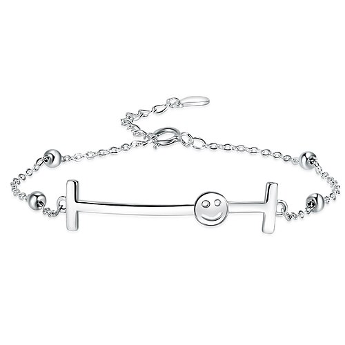 Dame Kæde & Lænkearmbånd Vintage Armbånd Armbånd geometrisk Vertikal Årgang Mode Sød Stil Stilfuld Enkel S925 Sterling Sølv Armbånd Smykker Sølv Til Gade Gave Daglig Ferie
Dame Kæde & Lænkearmbånd Vintage Armbånd Armbånd geometrisk Vertikal Årgang Mode Sød Stil Stilfuld Enkel S925 Sterling Sølv Armbånd Smykker Sølv Til Gade Gave Daglig Ferie