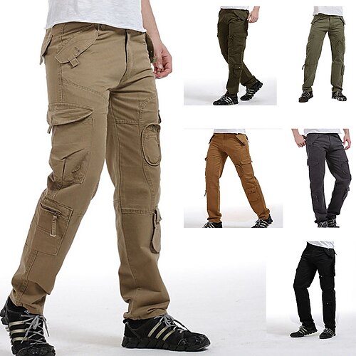 Per uomo Pantaloni cargo Pantaloni Multi tasca Gamba dritta Tinta unita Comfort Indossabile Esterno Giornaliero Sportivo Moda Verde militare Verde primavera
Per uomo Pantaloni cargo Pantaloni Multi tasca Gamba dritta Tinta unita Comfort Indossabile Esterno Giornaliero Sportivo Moda Verde militare Verde primavera
