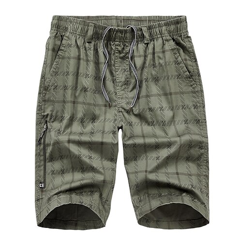 Per uomo Pantaloncini da spiaggia Pantaloncini casual A cordoncino Vita elastica Tasca con cerniera Reticolo Comfort Esterno Giornaliero Per uscire 100% cotone Di tendenza Streetwear Verde militare
Per uomo Pantaloncini da spiaggia Pantaloncini casual A cordoncino Vita elastica Tasca con cerniera Reticolo Comfort Esterno Giornaliero Per uscire 100% cotone Di tendenza Streetwear Verde militare