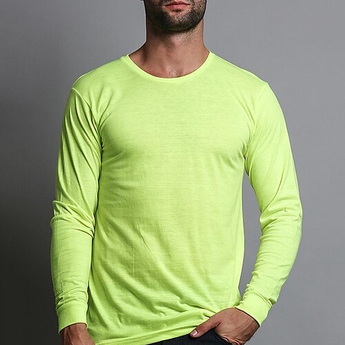 Per uomo maglietta Maglia a maniche lunghe Liscio Girocollo Da mare Per uscire Manica lunga Abbigliamento Streetwear Moda Moderno
Per uomo maglietta Maglia a maniche lunghe Liscio Girocollo Da mare Per uscire Manica lunga Abbigliamento Streetwear Moda Moderno