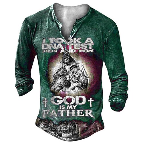 Per uomo Camicia Henley Magliette Pop art Alfabetico Umano Henley Abbigliamento Stampa 3D Esterno Informale Manica lunga Bottone giù Stampa Di tendenza Originale Comodo
Per uomo Camicia Henley Magliette Pop art Alfabetico Umano Henley Abbigliamento Stampa 3D Esterno Informale Manica lunga Bottone giù Stampa Di tendenza Originale Comodo
