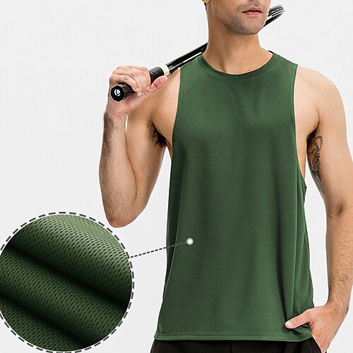 Per uomo Canotte Panciotto Maglieria intima Camicia muscolare Camicie traspiranti Liscio Girocollo Athleisure Da mare Senza maniche Abbigliamento Di tendenza Streetwear Classico
Per uomo Canotte Panciotto Maglieria intima Camicia muscolare Camicie traspiranti Liscio Girocollo Athleisure Da mare Senza maniche Abbigliamento Di tendenza Streetwear Classico