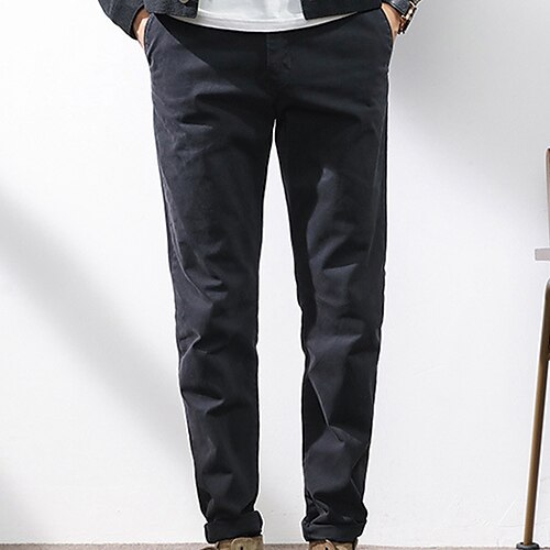 Per uomo Pantaloni Chino Pantaloni da lavoro Tasche Liscio Comfort Esterno Giornaliero Per uscire Di tendenza Streetwear Verde militare Cachi
Per uomo Pantaloni Chino Pantaloni da lavoro Tasche Liscio Comfort Esterno Giornaliero Per uscire Di tendenza Streetwear Verde militare Cachi