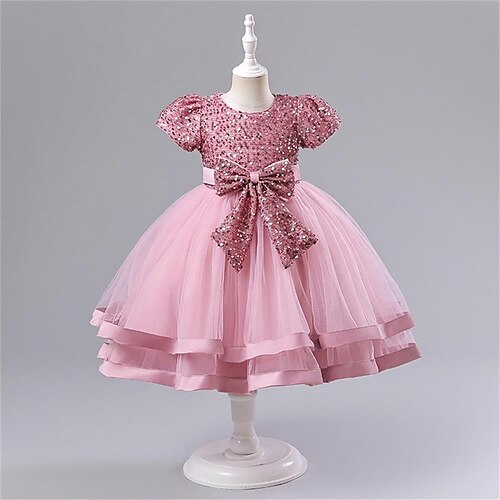 abito da festa per bambina bambina abito in tulle tinta unita abito al ginocchio paillettes performance girocollo manica corta abito adorabile 3-7 anni vino estivo
abito da festa per bambina bambina abito in tulle tinta unita abito al ginocchio paillettes performance girocollo manica corta abito adorabile 3-7 anni vino estivo