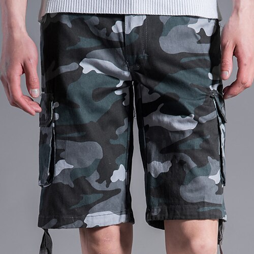 Men's Cargo Shorts Shorts Leg Drawstring 6 Pocket Print Camouflage Comfort Outdoor Daily Going out 100% Cotton Fashion Streetwear White Army Green
Men's Cargo Shorts Shorts Leg Drawstring 6 Pocket Print Camouflage Comfort Outdoor Daily Going out 100% Cotton Fashion Streetwear White Army Green