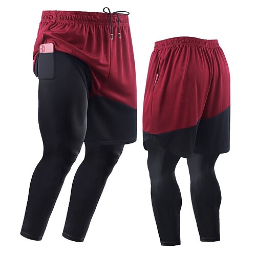 Per uomo Pantaloni a compressione Pantaloncini da corsa con collant 2 in 1 con tasca per telefono Livello Base Sportivo Elastene Traspirante Morbido Compressione Fitness Corsa Jogging abbigliamento
Per uomo Pantaloni a compressione Pantaloncini da corsa con collant 2 in 1 con tasca per telefono Livello Base Sportivo Elastene Traspirante Morbido Compressione Fitness Corsa Jogging abbigliamento