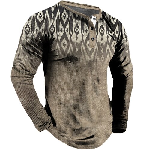 Herre Store størrelser Henly-skjorte Stor og høy Grafisk Henley Langermet Vår & Vinter Grunnleggende Mote Gatemote Bekvem Avslappet Sport Topper
Herre Store størrelser Henly-skjorte Stor og høy Grafisk Henley Langermet Vår & Vinter Grunnleggende Mote Gatemote Bekvem Avslappet Sport Topper