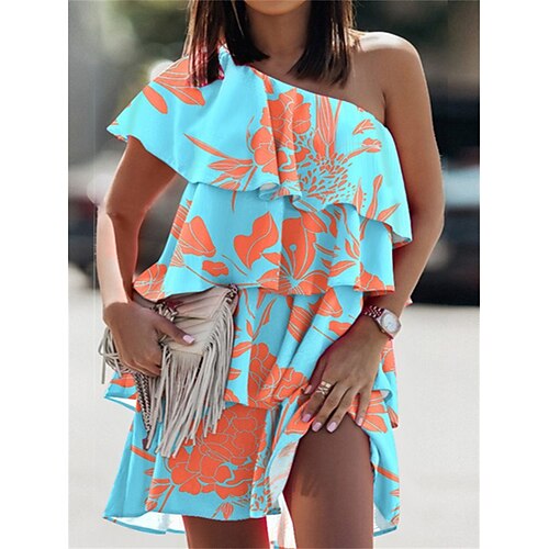 Dame Uformell kjole Lag-på-lagkjole Print kjole Grafisk Drapering Multi Layer Enskuldret Mini kjole Mote Elegant Daglig Ut på byen Ermeløs Normal Rød Blå Oransje Sommer Vår S M L XL XXL
Dame Uformell kjole Lag-på-lagkjole Print kjole Grafisk Drapering Multi Layer Enskuldret Mini kjole Mote Elegant Daglig Ut på byen Ermeløs Normal Rød Blå Oransje Sommer Vår S M L XL XXL