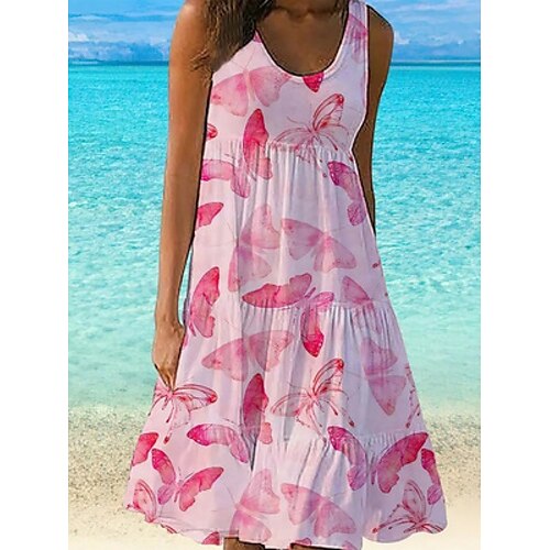 Dame Uformell kjole Tankkjole Print kjole Grafisk Rynket Trykt mønster Crew-hals Midikjole Aktiv Klassisk Daglig Helg Kortermet Normal Lys Rosa Hvit Rosa Vår Sommer S M L XL 4XL
Dame Uformell kjole Tankkjole Print kjole Grafisk Rynket Trykt mønster Crew-hals Midikjole Aktiv Klassisk Daglig Helg Kortermet Normal Lys Rosa Hvit Rosa Vår Sommer S M L XL 4XL