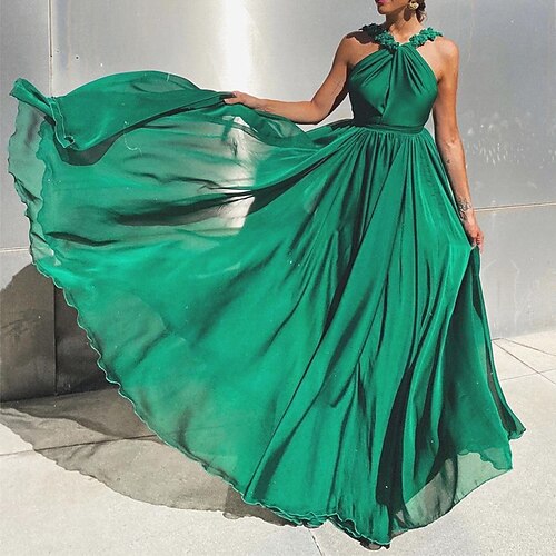 Da ballo Abiti per gli invitati al matrimonio Schiena scoperta Vestito Invitati del matrimonio Strascico a terra Senza maniche All'americana Polyester con A pieghe 2023
Da ballo Abiti per gli invitati al matrimonio Schiena scoperta Vestito Invitati del matrimonio Strascico a terra Senza maniche All'americana Polyester con A pieghe 2023