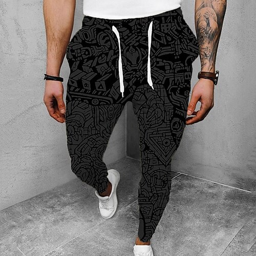 Herre Jogger Bukser Casual bukser Snørelukning Elastisk Talje 3D-udskrivning Grafiske tryk Komfort Afslappet Daglig Streetwear Basale Mode Mørkebrun Mørkegrå Mikroelastisk
Herre Jogger Bukser Casual bukser Snørelukning Elastisk Talje 3D-udskrivning Grafiske tryk Komfort Afslappet Daglig Streetwear Basale Mode Mørkebrun Mørkegrå Mikroelastisk
