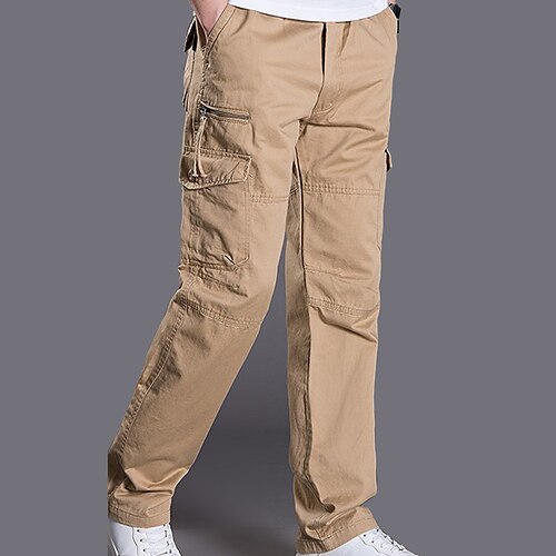 Per uomo Pantaloni cargo Pantaloni Tasca con cerniera Multi tasca Liscio Comfort Esterno Giornaliero Per uscire Misto cotone Di tendenza Streetwear Nero Verde militare
Per uomo Pantaloni cargo Pantaloni Tasca con cerniera Multi tasca Liscio Comfort Esterno Giornaliero Per uscire Misto cotone Di tendenza Streetwear Nero Verde militare