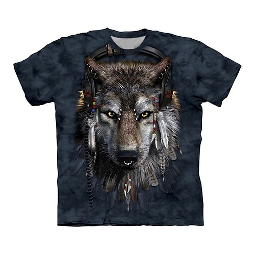 Per uomo maglietta Magliette Pop art Animali Lupo Girocollo Abbigliamento Stampa 3D Esterno Informale Manica corta Stampa Vintage Di tendenza Originale
Per uomo maglietta Magliette Pop art Animali Lupo Girocollo Abbigliamento Stampa 3D Esterno Informale Manica corta Stampa Vintage Di tendenza Originale