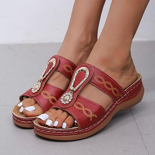 Per donna Pantofole Taglie forti Pantofole da esterno Esterno Con diamantini Piatto Occhio di pernice Informale Classico minimalismo Di pelle Mocassino Floreale Nero Bianco Rosso
Per donna Pantofole Taglie forti Pantofole da esterno Esterno Con diamantini Piatto Occhio di pernice Informale Classico minimalismo Di pelle Mocassino Floreale Nero Bianco Rosso