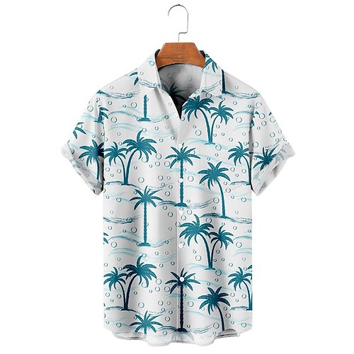 Men's Shirt Summer Hawaiian Shirt Coconut Tree Graphic Prints Turndown Blue Outdoor Street Short Sleeves Button-Down Print Clothing Apparel Tropical Fashion Hawaiian Designer
Men's Shirt Summer Hawaiian Shirt Coconut Tree Graphic Prints Turndown Blue Outdoor Street Short Sleeves Button-Down Print Clothing Apparel Tropical Fashion Hawaiian Designer