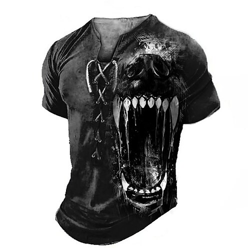 Per uomo Camicia Henley Magliette Pop art Chitarra Teschi Henley Abbigliamento Stampa 3D Giornaliero Sport Manica corta Lacci Stampa Di tendenza Informale Comoda
Per uomo Camicia Henley Magliette Pop art Chitarra Teschi Henley Abbigliamento Stampa 3D Giornaliero Sport Manica corta Lacci Stampa Di tendenza Informale Comoda