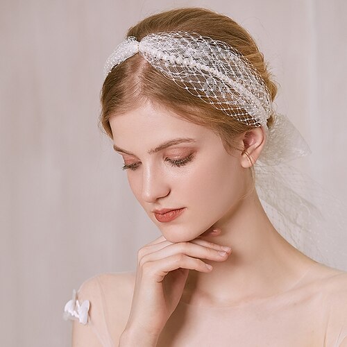 1 strato Con perline / Dolce Veli da sposa Velo corto (alle spalle) con Perle false Tulle
1 strato Con perline / Dolce Veli da sposa Velo corto (alle spalle) con Perle false Tulle